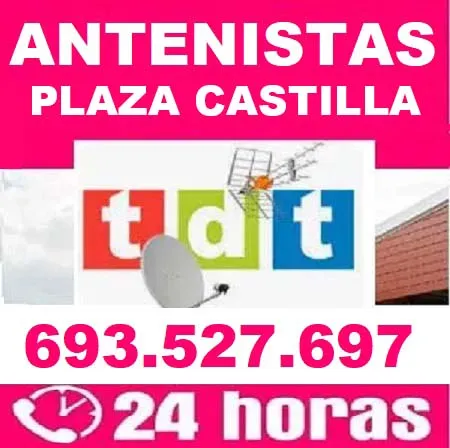 Antenistas Plaza Castilla a domicilio